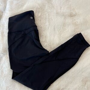 Lululemon In Movement Black Leggings
